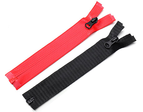 Nylon Waterproof Zipper With Special Surface