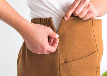 Skirt Invisible Zipper